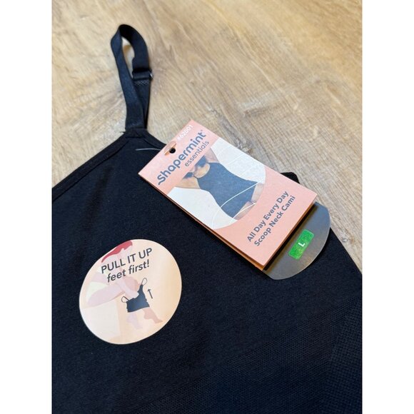 Shapermint Essentials Womens Black Shaping Cami L NWT - Picture 6 of 6